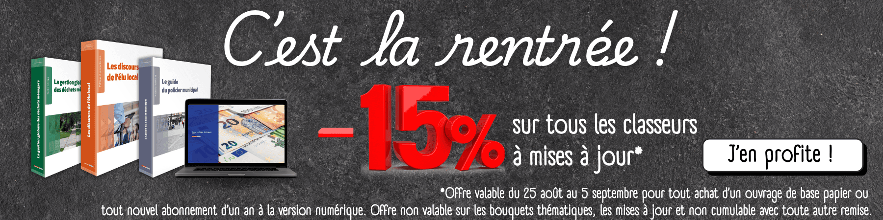 Territorial - Promo rentrée sept 2025